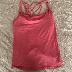Lululemon tank with built in bra